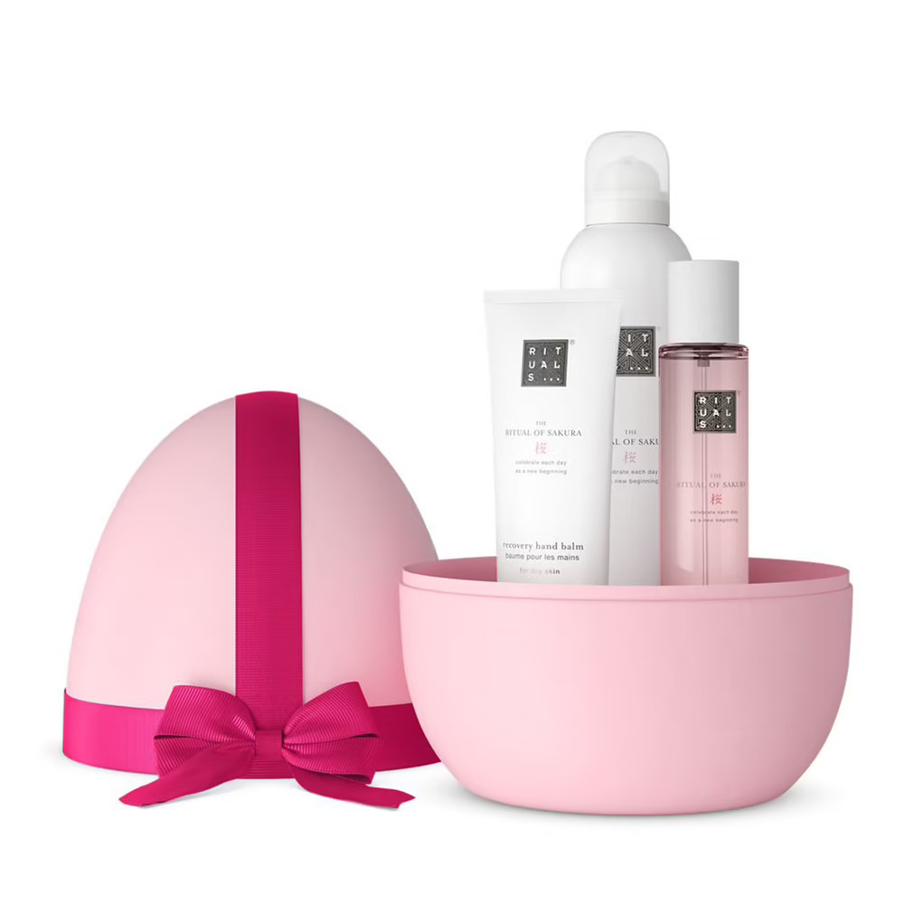 'The Ritual of Sakura Easter Egg' Gift Set - 3 Pieces