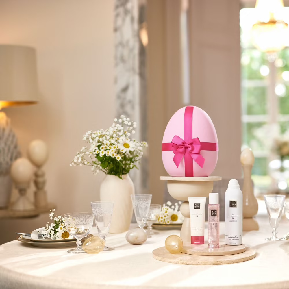 'The Ritual of Sakura Easter Egg' Gift Set - 3 Pieces