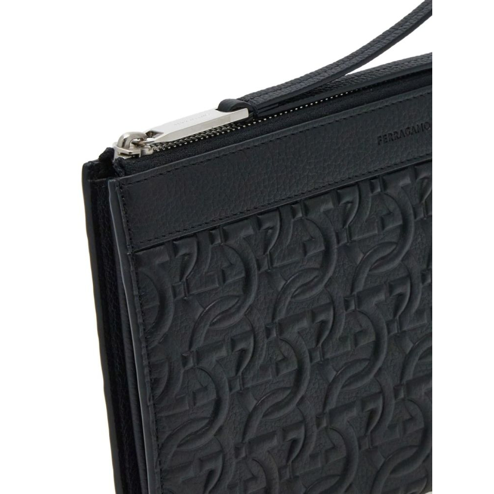 Pochette 'Logo-Embossed' pour Hommes