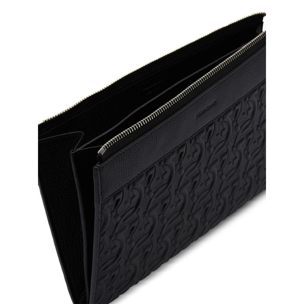 Pochette 'Logo-Embossed' pour Hommes