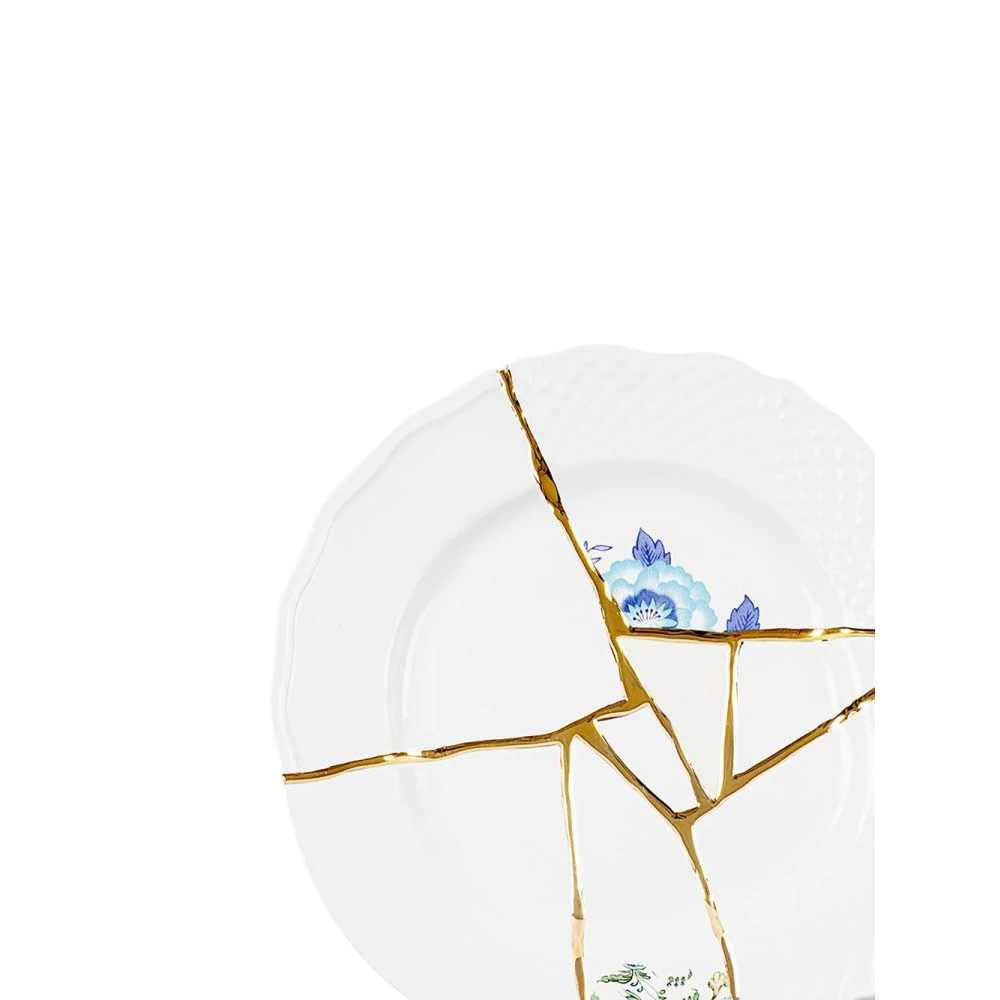 Assiette à dîner 'Kintsugi No. 3' - 28 cm x 3 cm