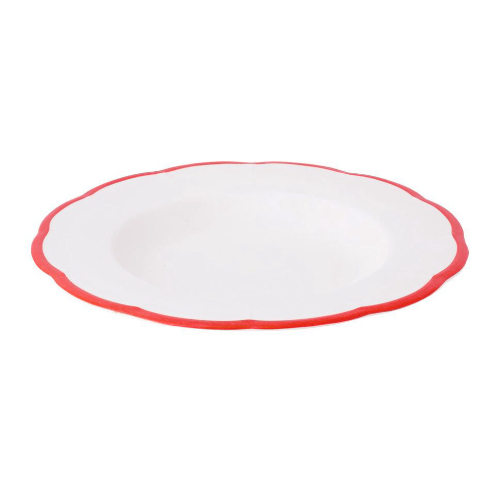 'Deep Scalloped Rim' Teller - 22.8 cm