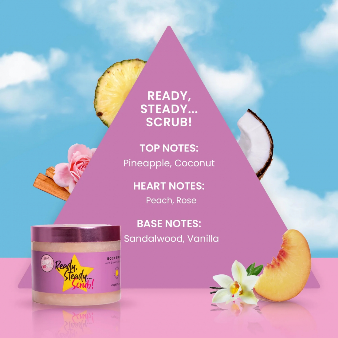 'Ready, Steady, Scrub' Body Buffer - 450 g