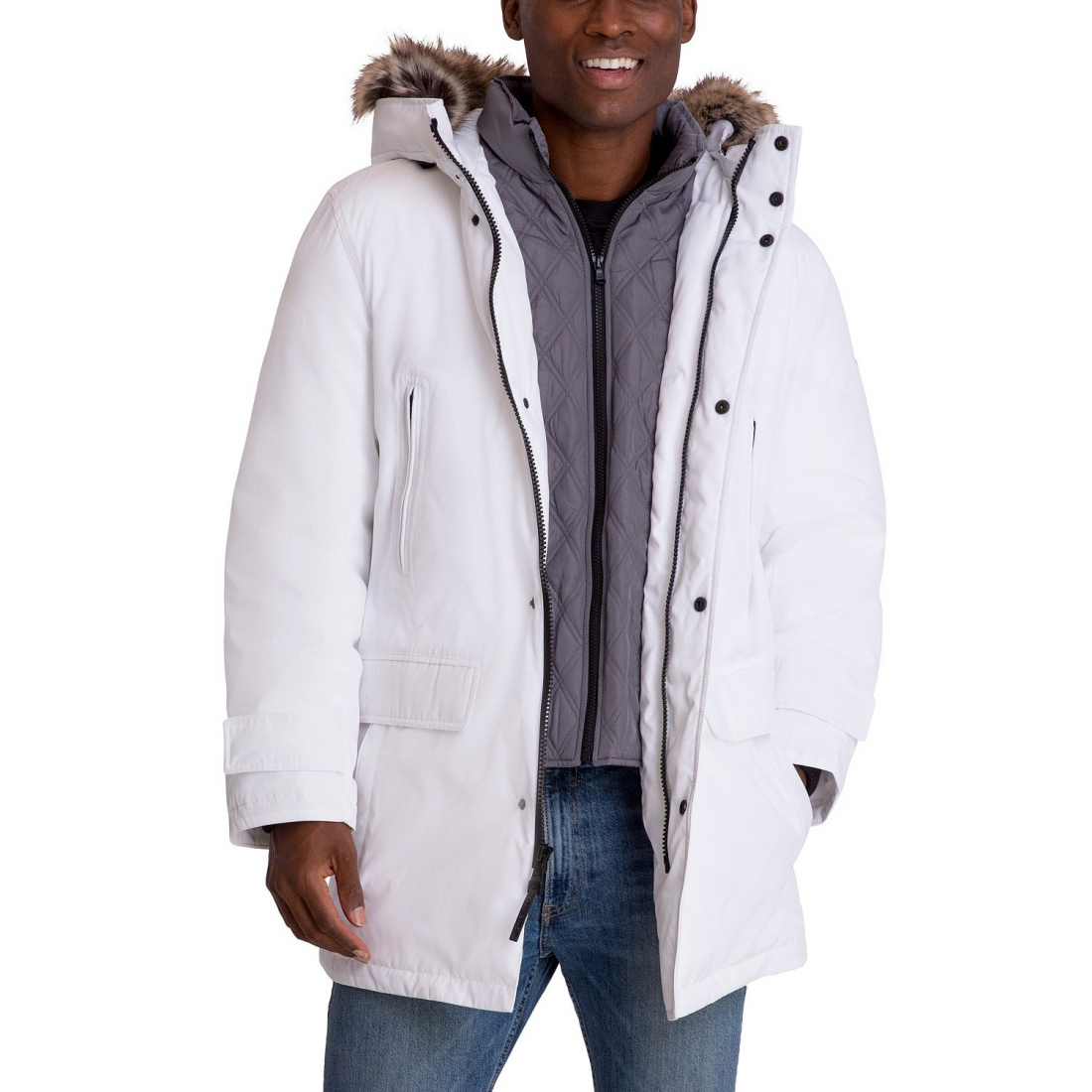 Parka 'Hooded Bib Snorkel' pour Hommes