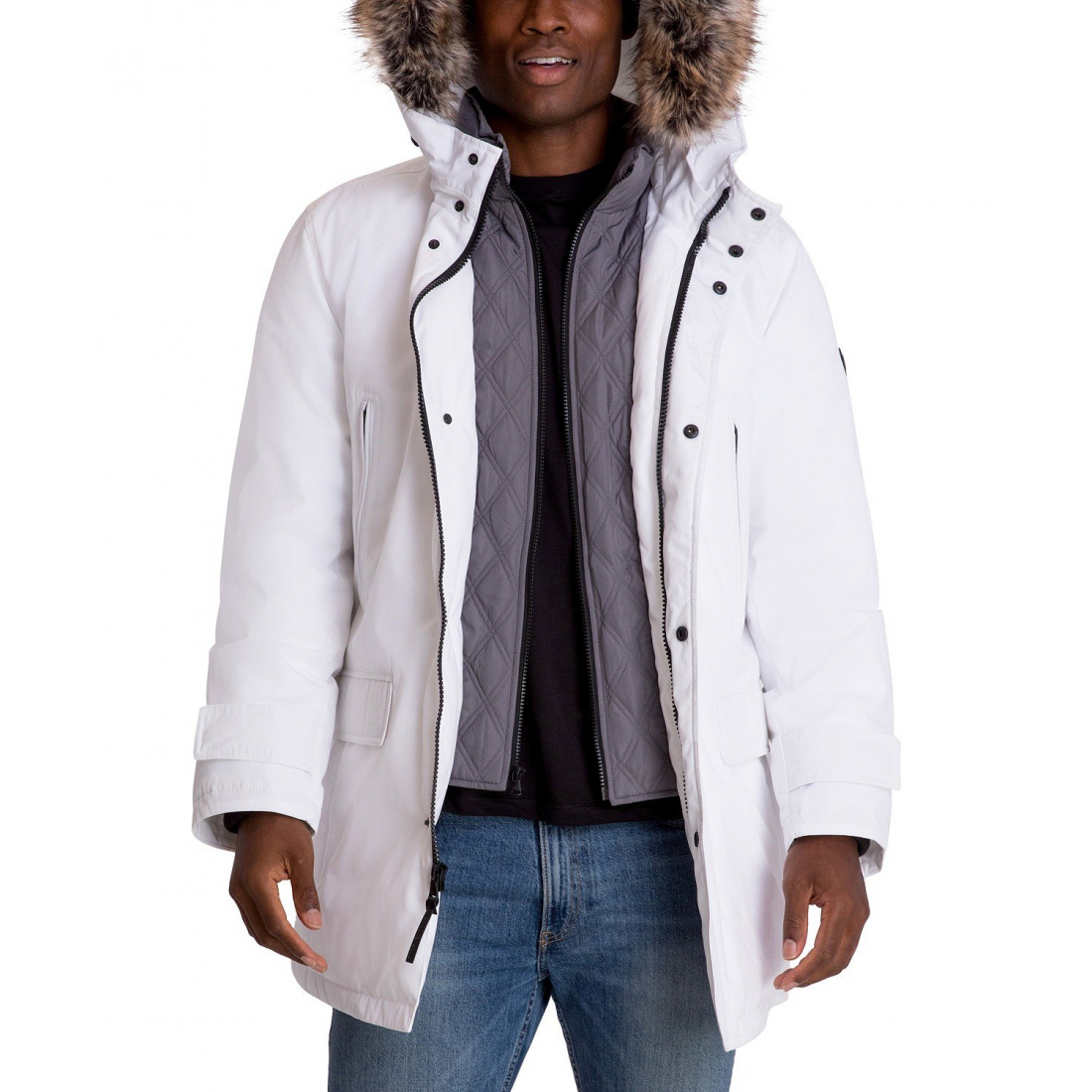 Parka 'Hooded Bib Snorkel' pour Hommes