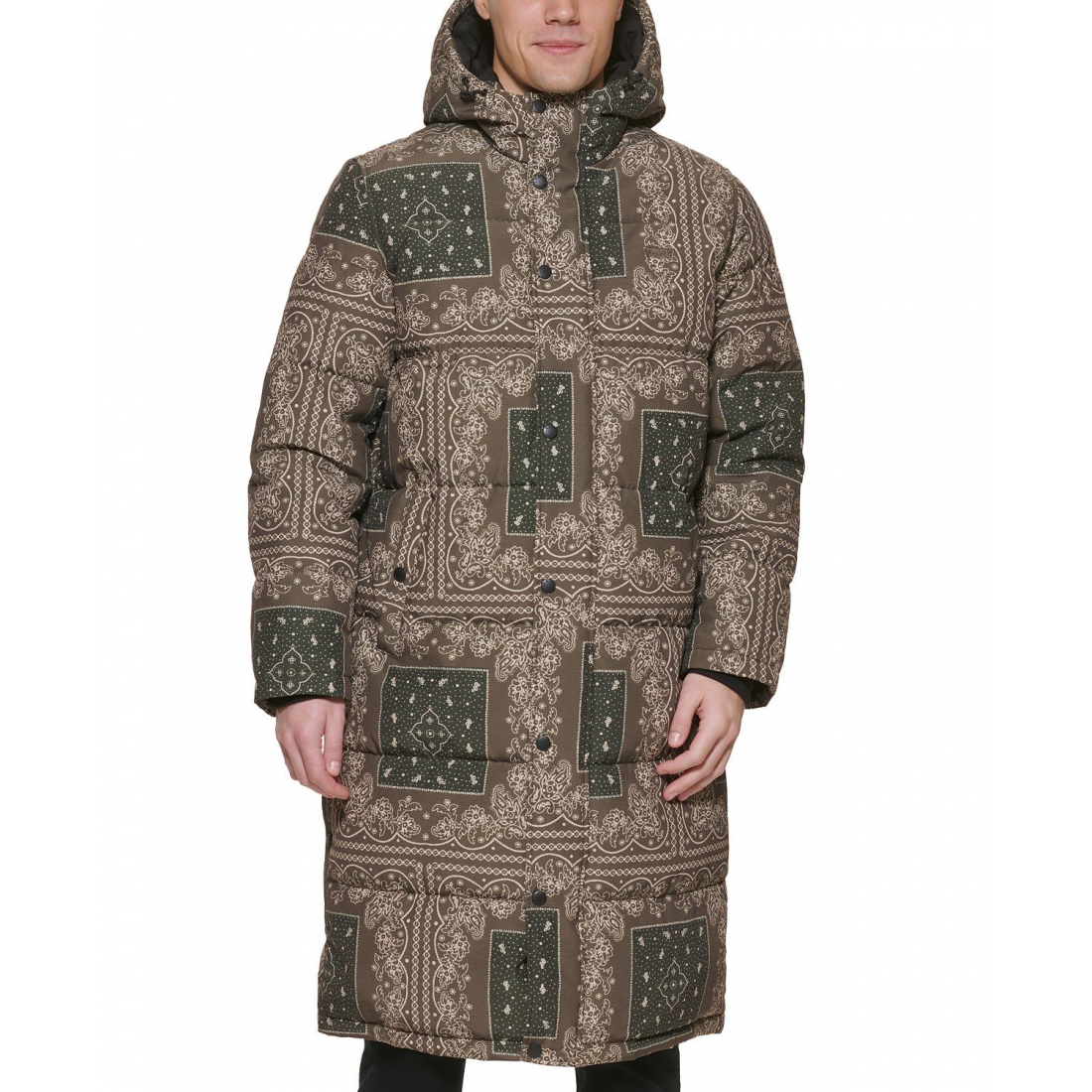 Parka 'Quilted Extra Long' pour Hommes