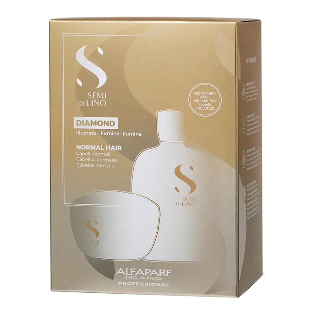 'Semi Di Lino Diamond Illuminating' Hair Care Set - 3 Pieces