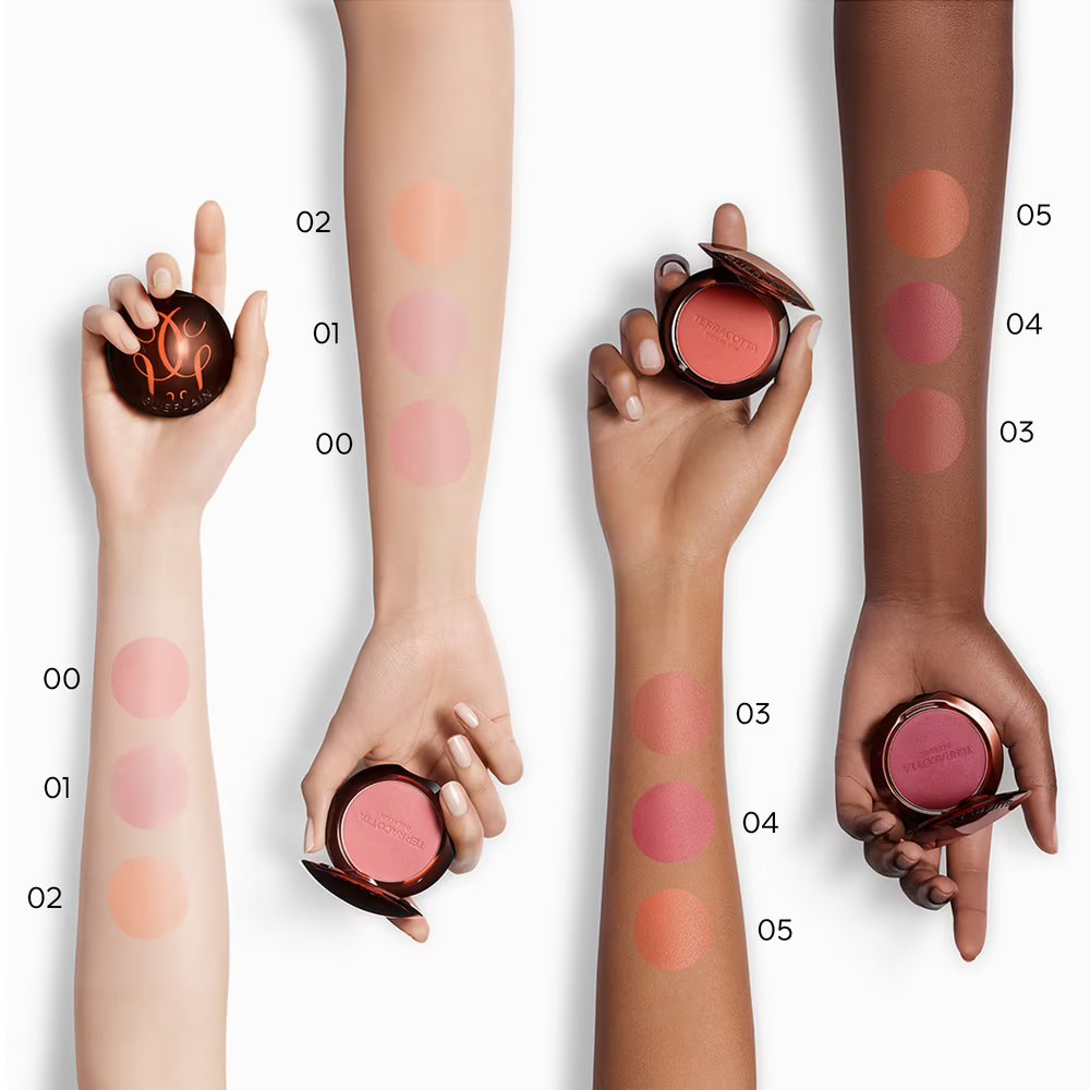 'Terracotta Effect for Radiance' Blush - 03 Dark Nude 5 g