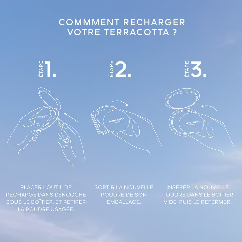 Recharge poudre bronzante 'Terracotta Hydratante Haute Tenue' - 03 Medium Warm 8.5 g