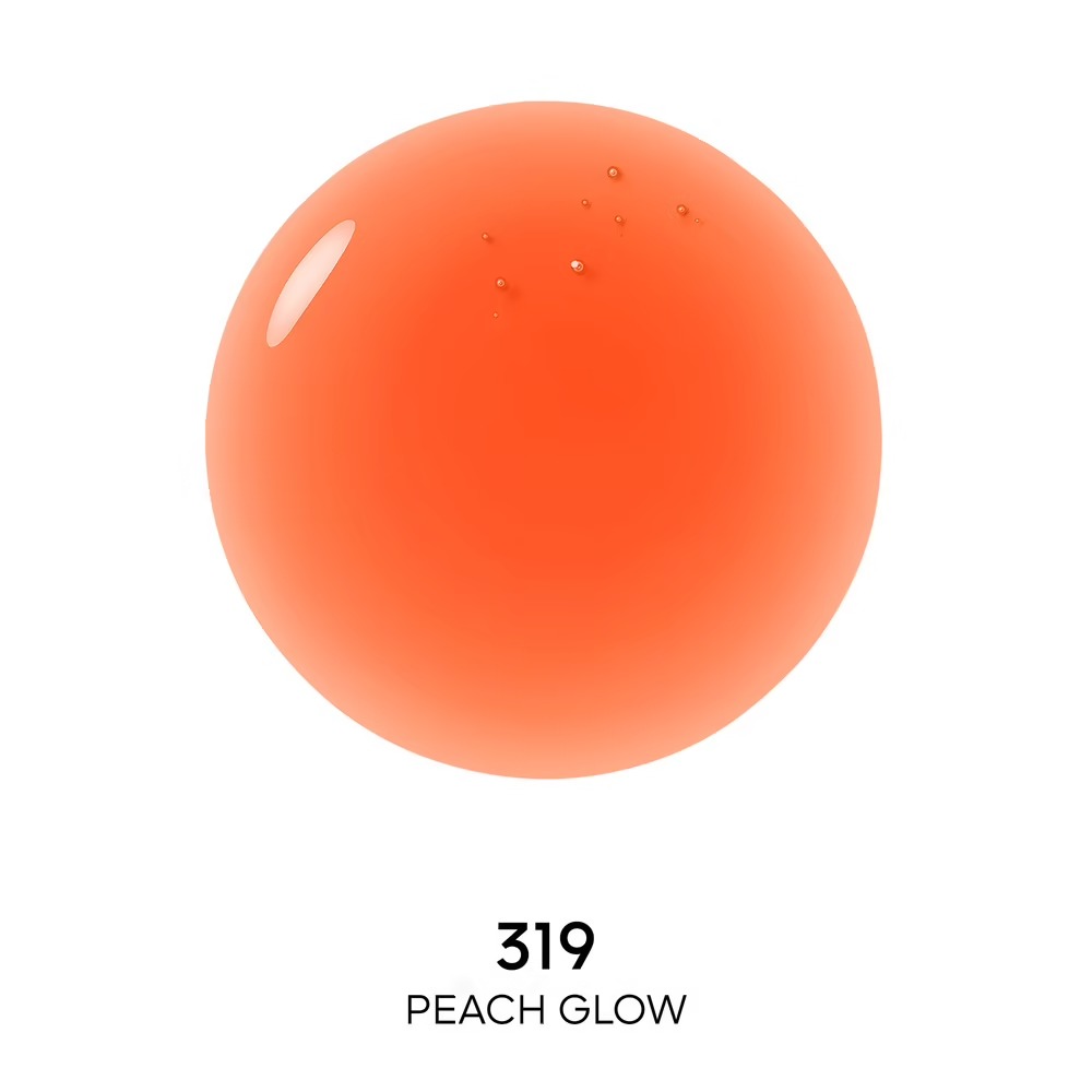 Huile à lèvres 'Kiss Kiss Bee Glow Oil Tinted' - 319 Peach Glow 9.5 ml