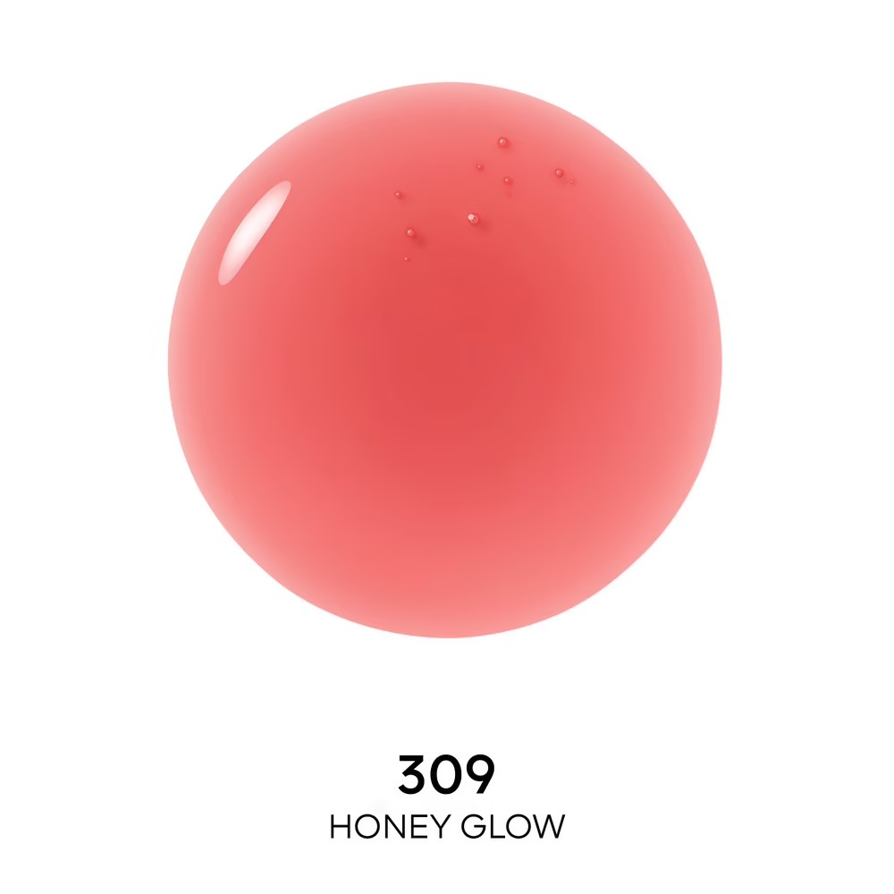 Huile à lèvres 'Kiss Kiss Bee Glow Oil Tinted' - 309 Honey Glow 9.5 ml