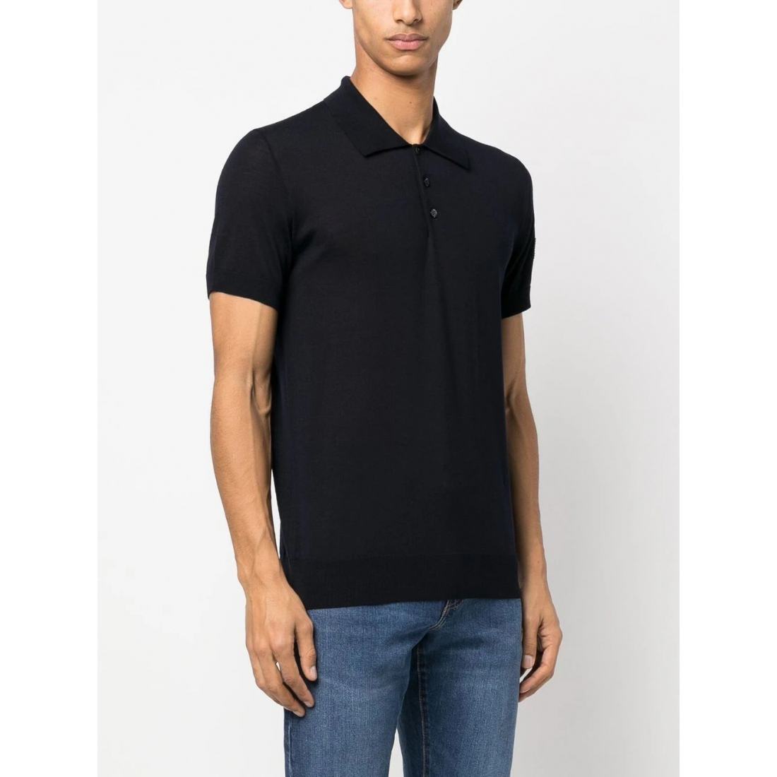 Men's 'Logo-Patch' Polo Shirt