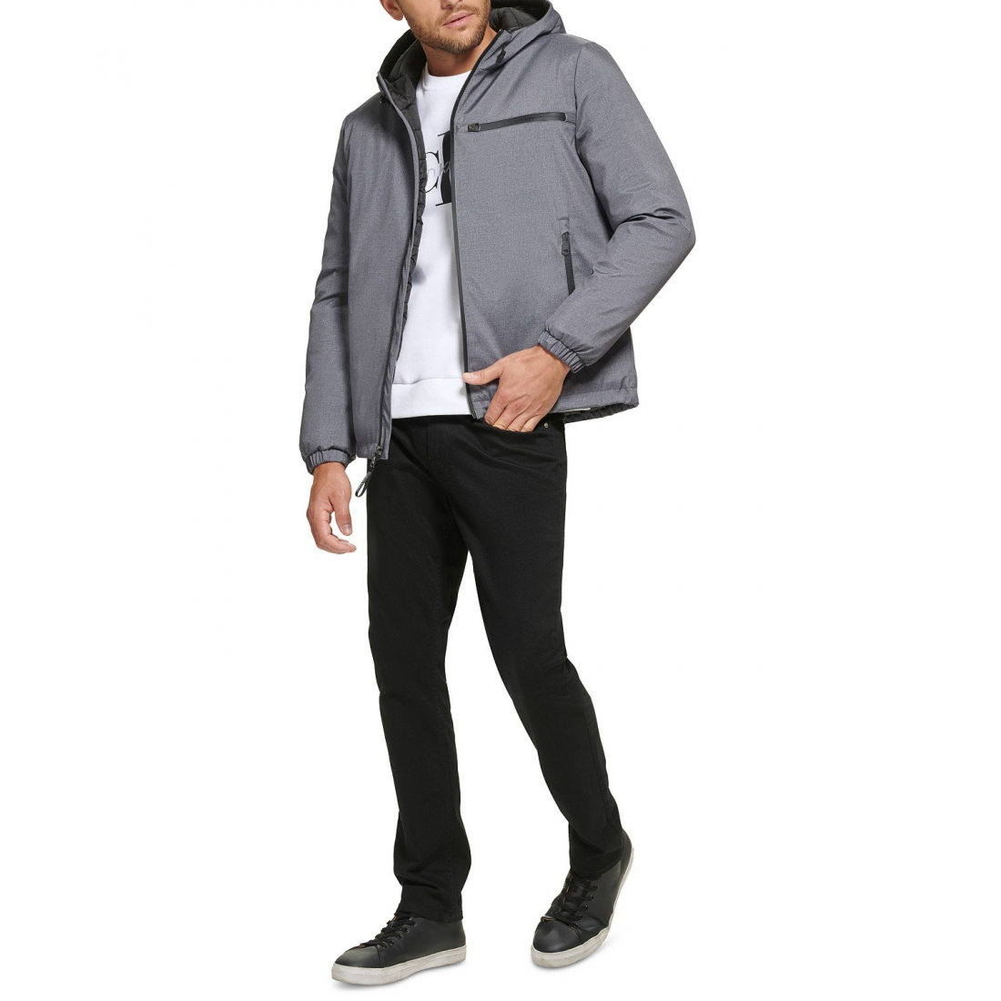 'Infinite Stretch Water-Resistant Hooded' Regenjacke  für Herren