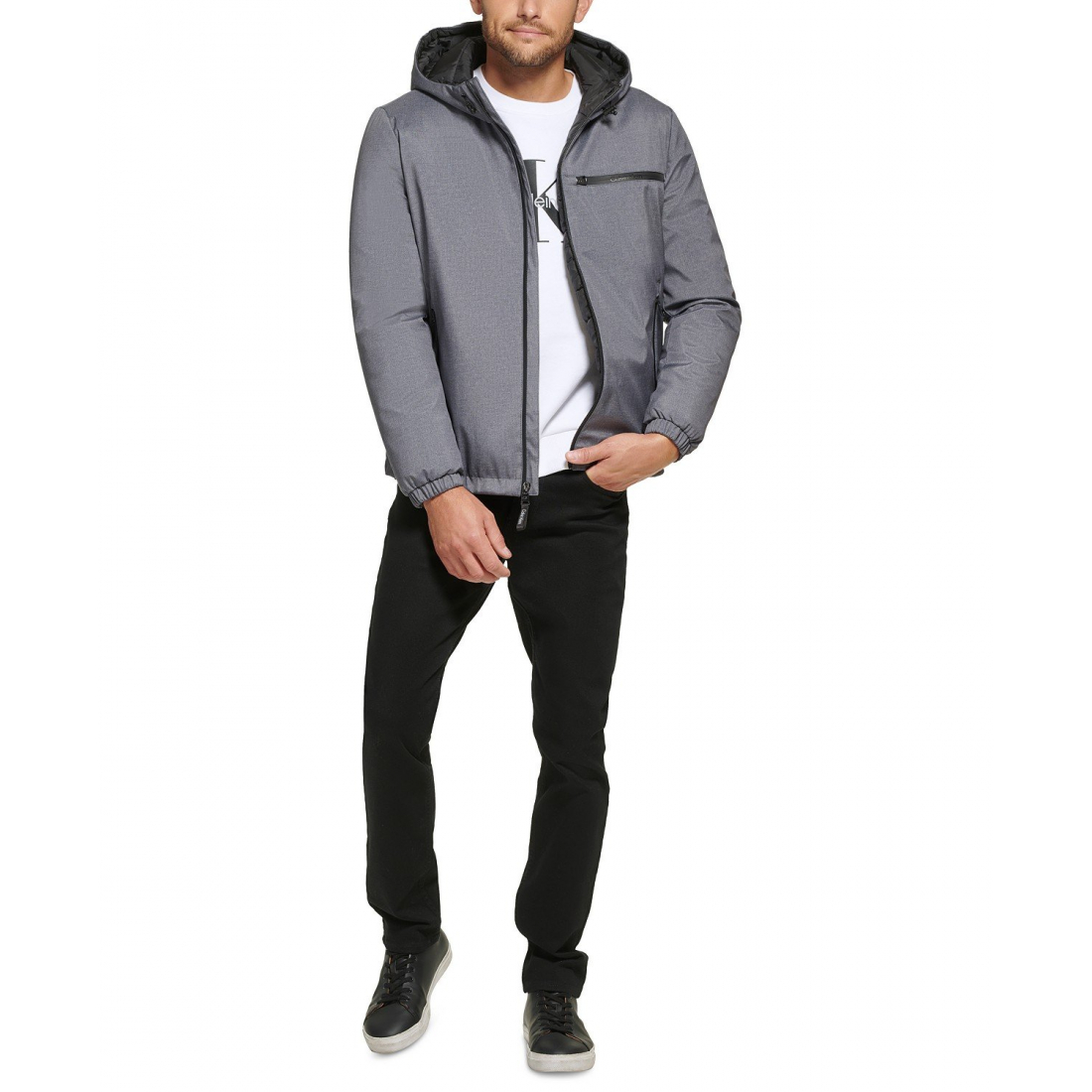 'Infinite Stretch Water-Resistant Hooded' Regenjacke  für Herren