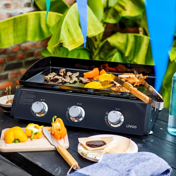 3-Burner Gas Griddle