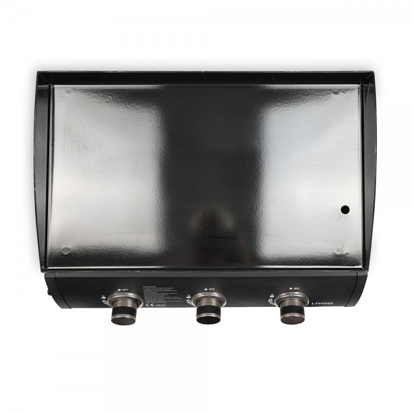 3-Burner Gas Griddle