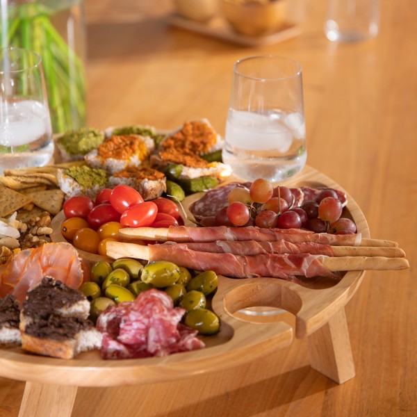 Appetizer Tray With Feet