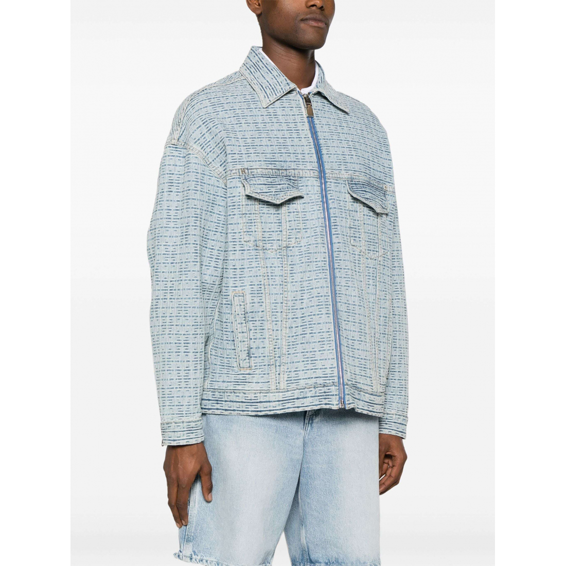 '4G Zip-Up' Überhemd für Herren