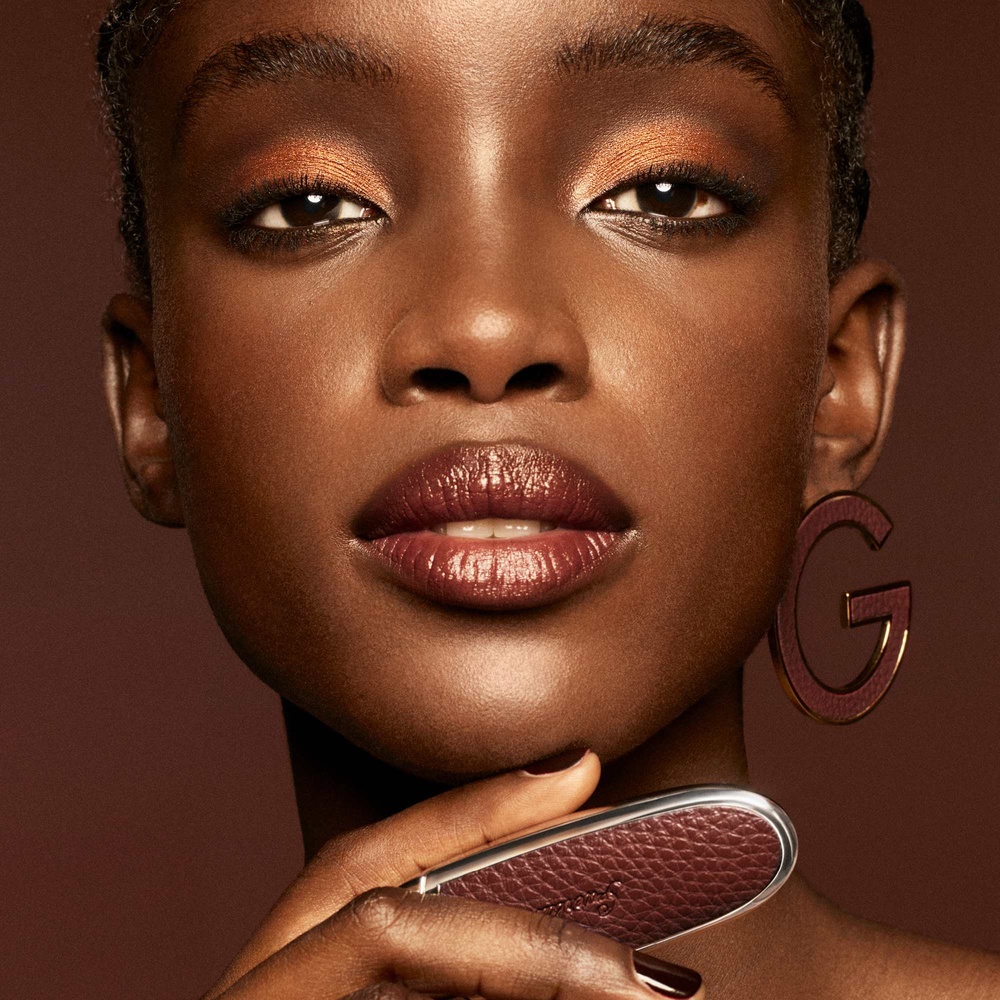 Etui rouge à lèvres + Miroir 'Rouge G' - Berry Brown