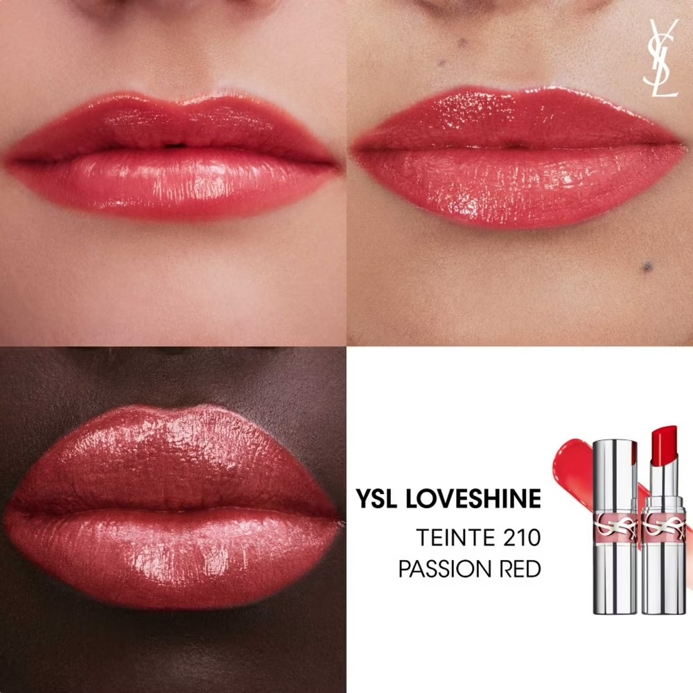 Rouge à Lèvres 'Loveshine' - 210 Passion Red 3.2 g