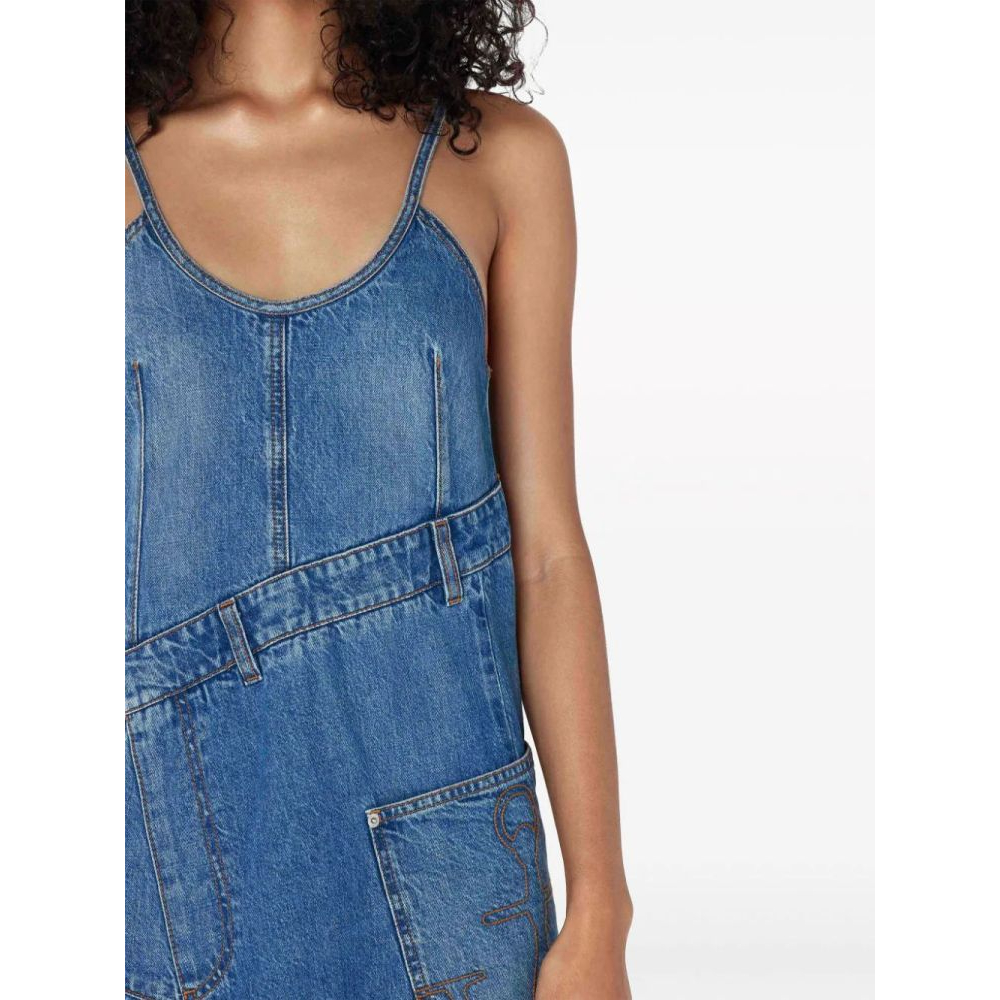 Robe en jean 'Asymmetric' pour Femmes