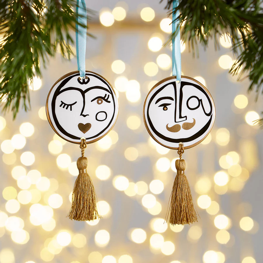 'Marseilles' Decorating Set - 8 x 6 cm - 2 Pieces