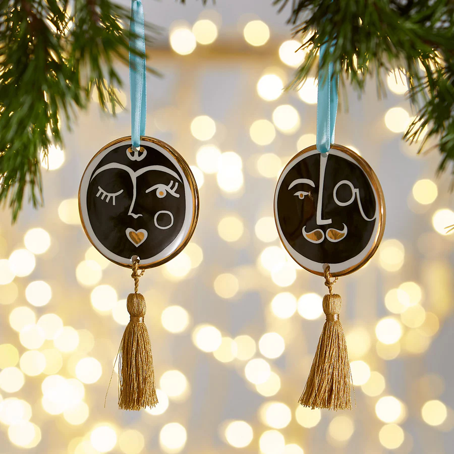 'Marseilles' Decorating Set - 8 x 6 cm - 2 Pieces