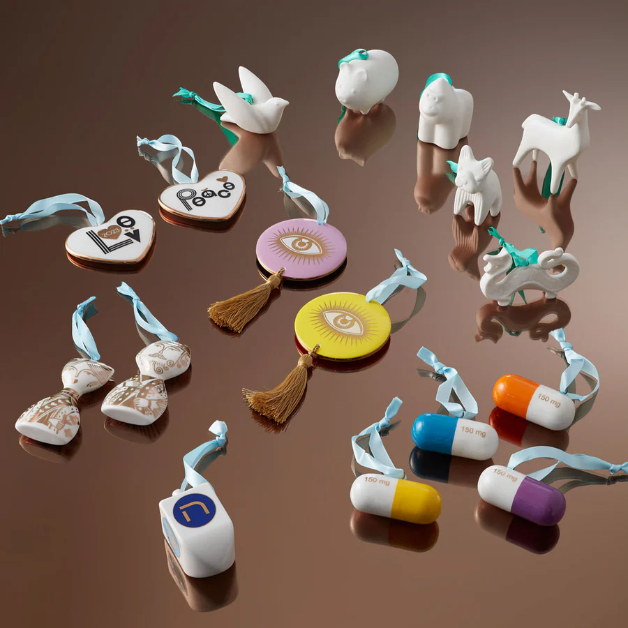 'Marseilles' Decorating Set - 8 x 6 cm - 2 Pieces