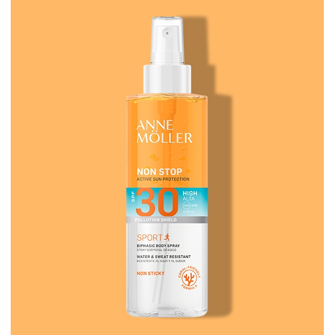 'Non Stop Biphasic SPF30' Body Spray - 150 ml
