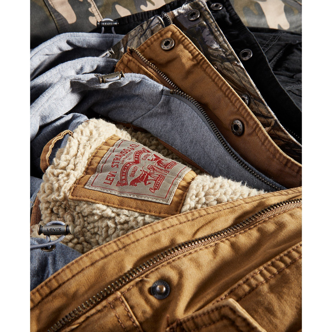 Veste 'Two Pocket Hooded' pour Hommes