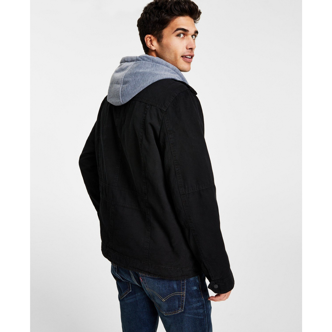 Veste 'Two Pocket Hooded' pour Hommes