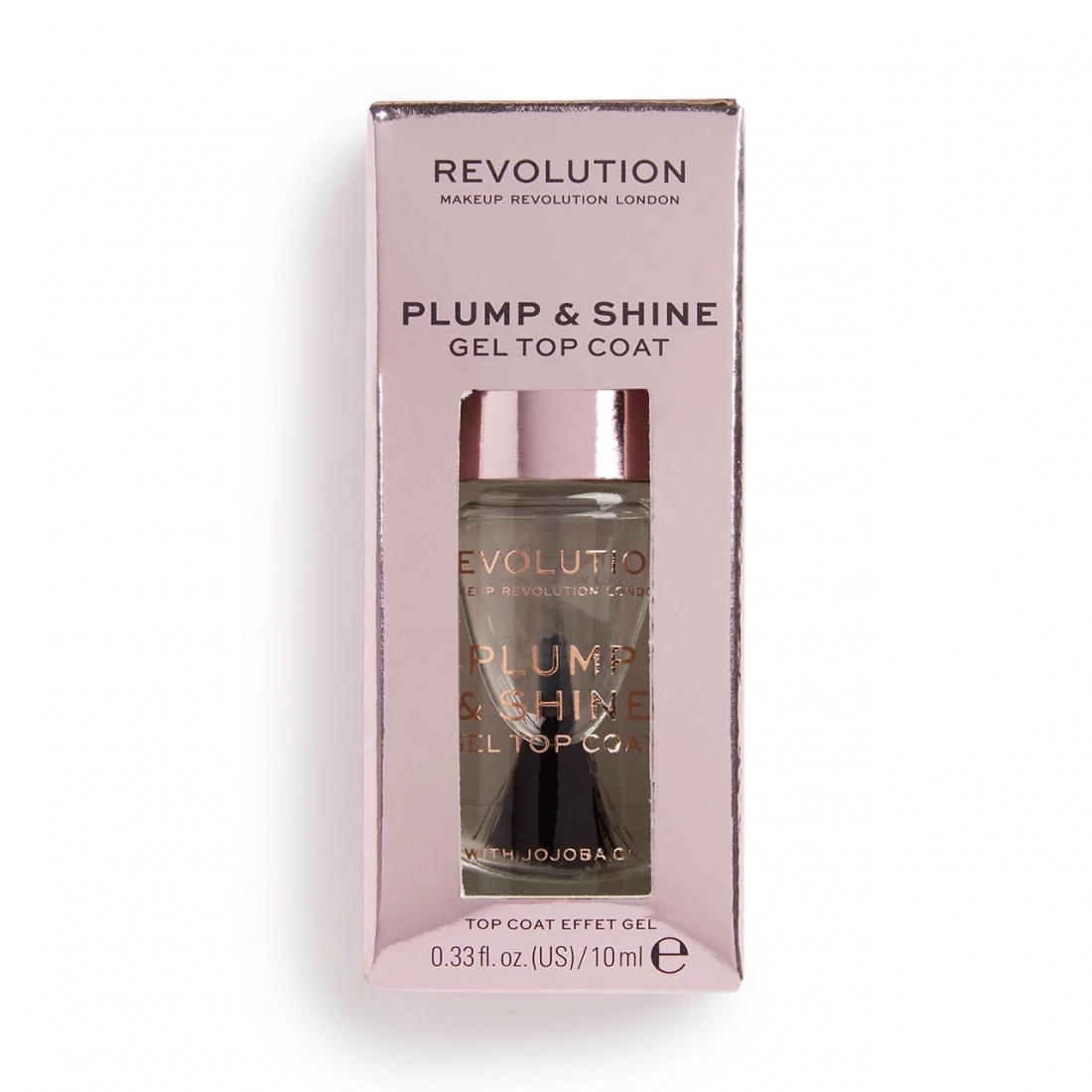 'Plump & Shine Gel' Top Coat - 10 ml