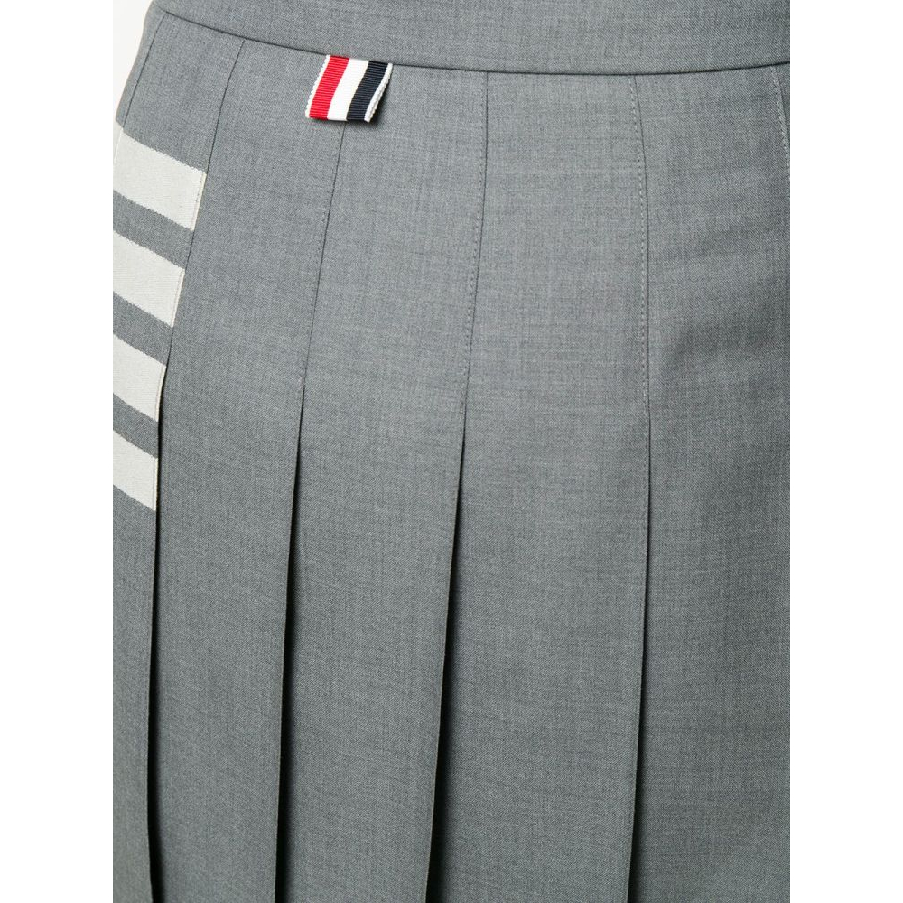 Mini Jupe '4-Bar Pleated' pour Femmes