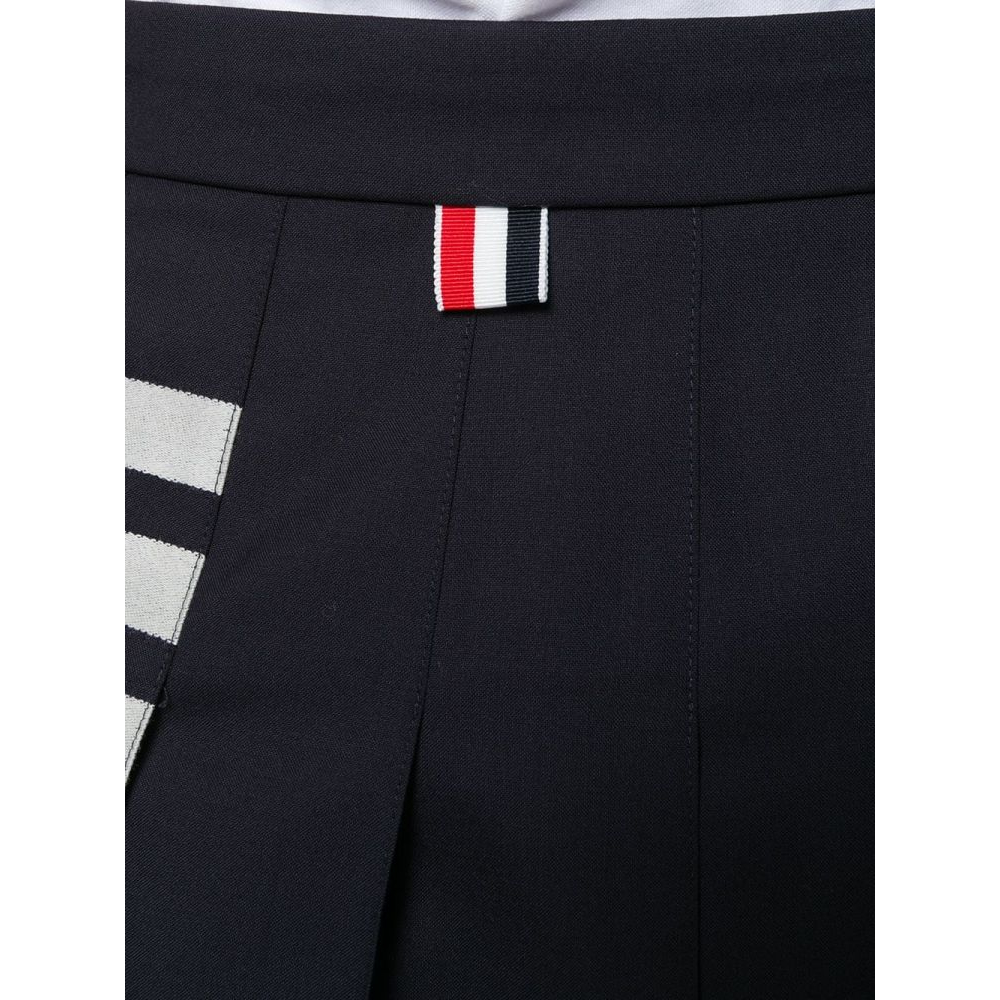 Mini Jupe '4-Bar Pleated' pour Femmes