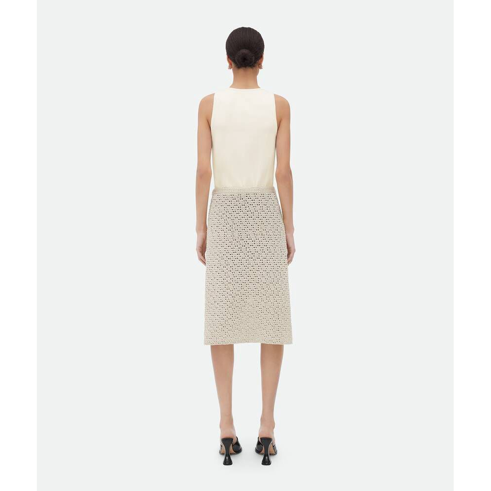 Jupe Midi 'Crochet' pour Femmes