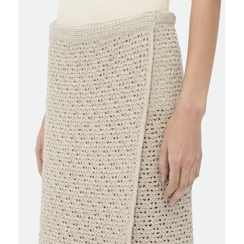 Jupe Midi 'Crochet' pour Femmes