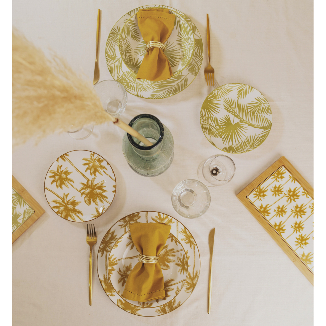 Planche à découper 'Aruba Porcelain' - 44.5 x 17 cm