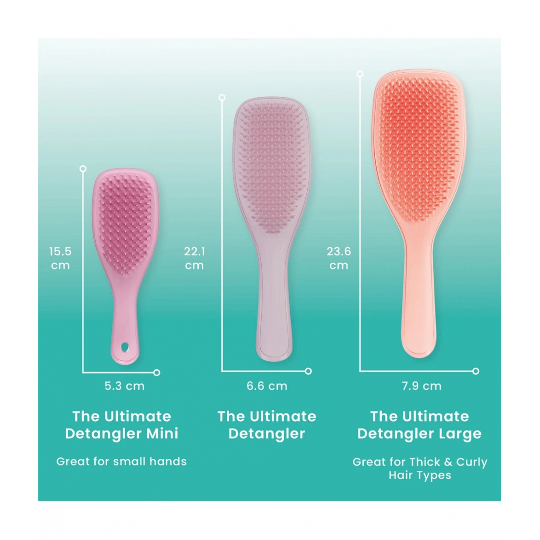 Brosse à cheveux 'The Ultimate Detangler Large' - Cappucino