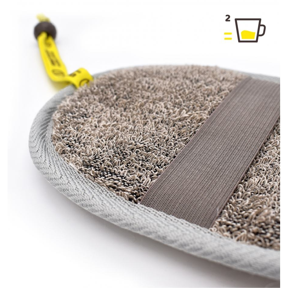 Éponge de bain 'Coffee O'Clock Sisal & Linen'