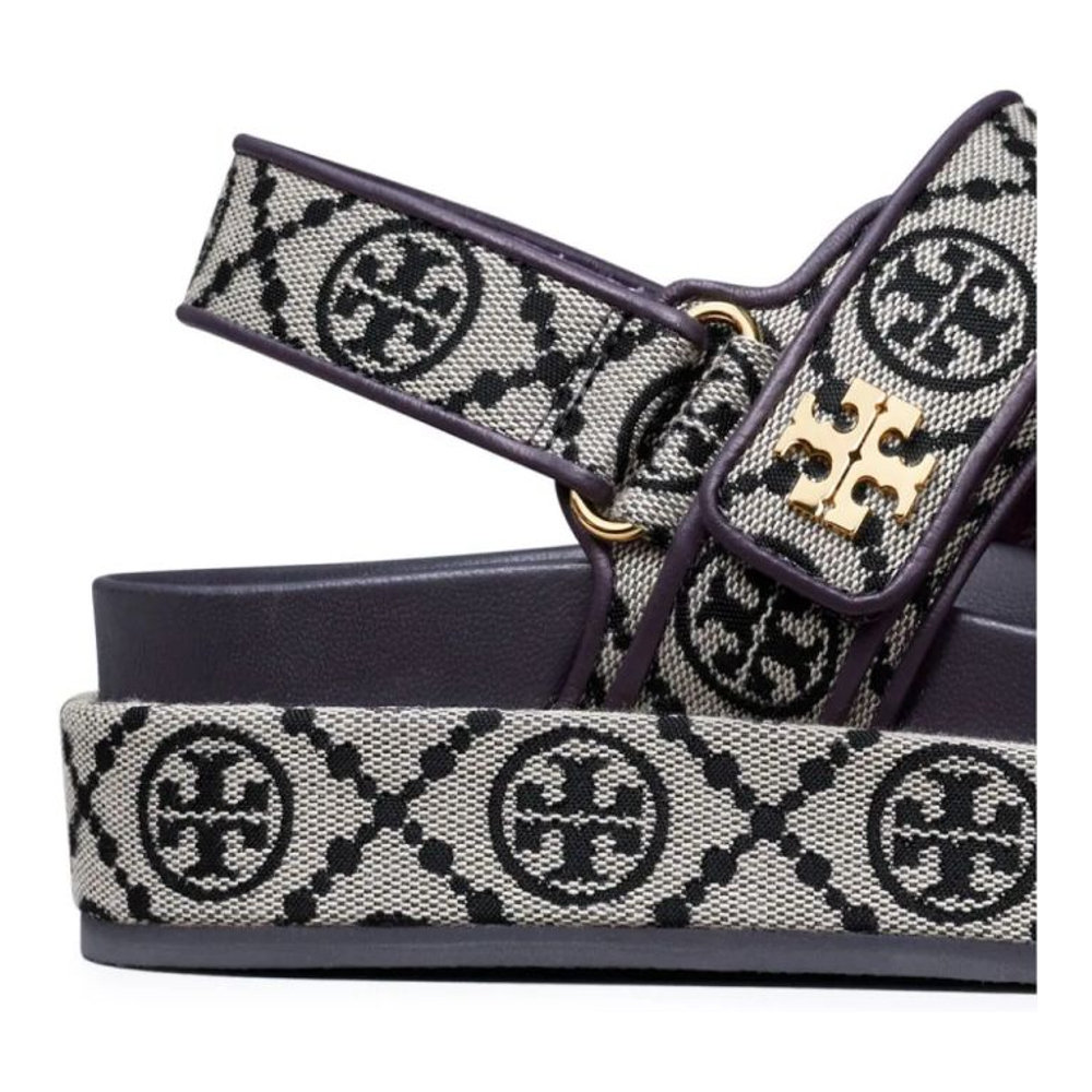 'Kira Sport Monogram' Sandalen mit Plateausohle für Damen