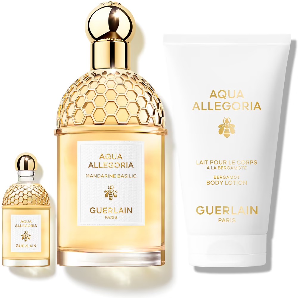 Coffret de parfum 'Aqua Allegoria Mandarine Basilic' - 3 Pièces