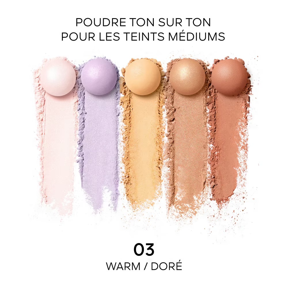 'Météorites Perles Révélatrice de Lumière' Leuchtpulver - 03 Warm 25 g