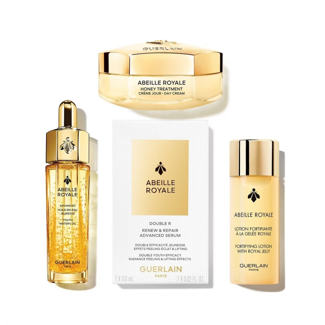 Set de soins anti-âge 'Abeille Royale Anti-Aging Ritual — Honey Treatment Day' - 5 Pièces