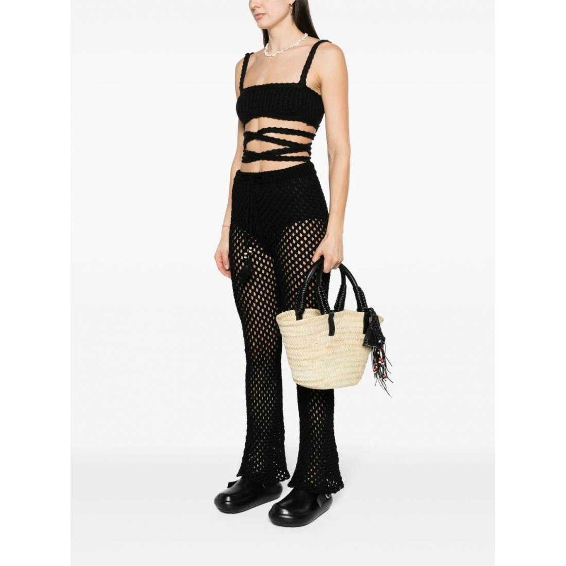 Women's 'Small Icon Palm Leaf' Tote Bag