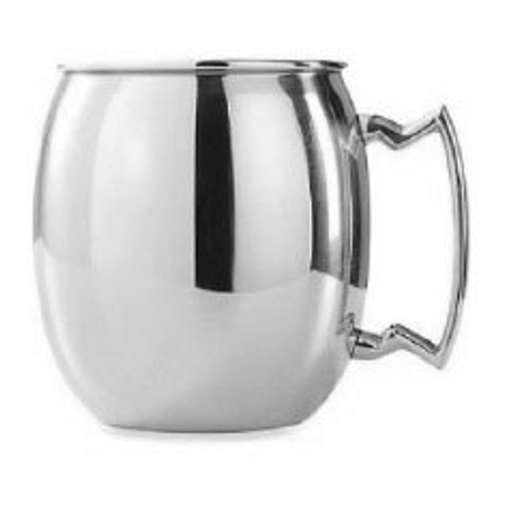 Smooth Inox Mug With Handle