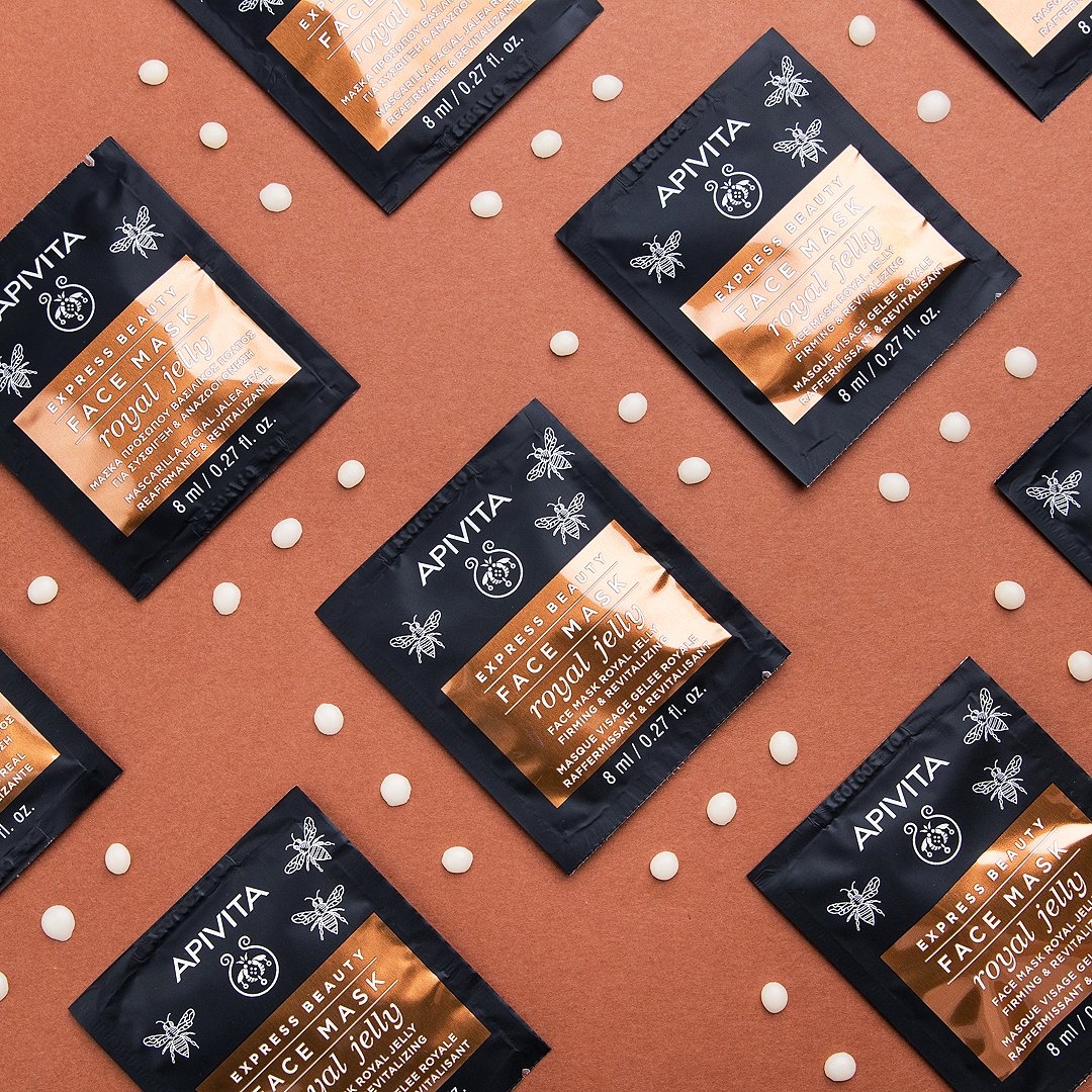 'Express Beauty Firming & Revitalizing' Face Mask - Royal Jelly 8 ml, 2 Pieces