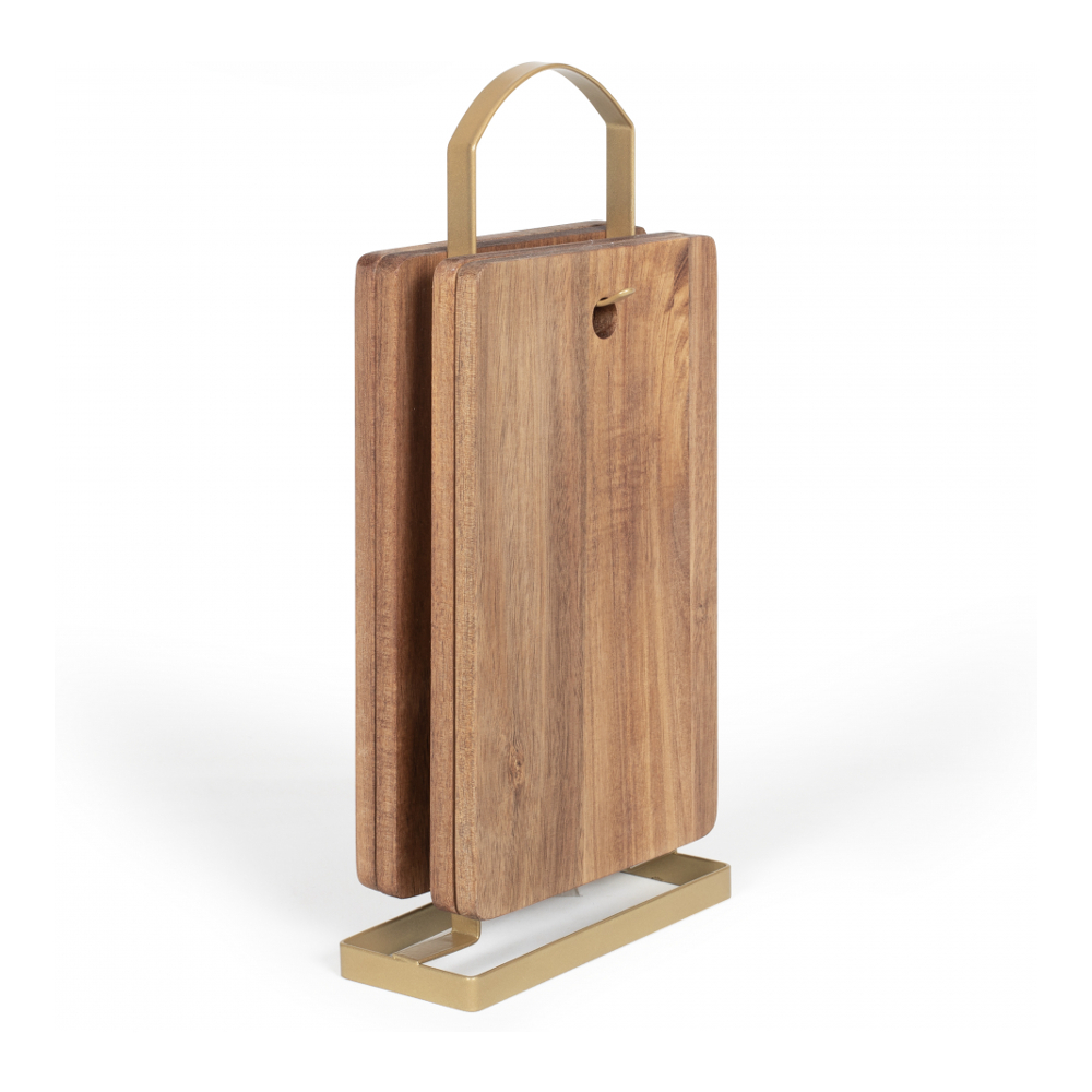 Set Of 4 Cutting Boards With Stand