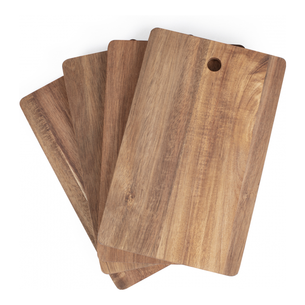 Set Of 4 Cutting Boards With Stand