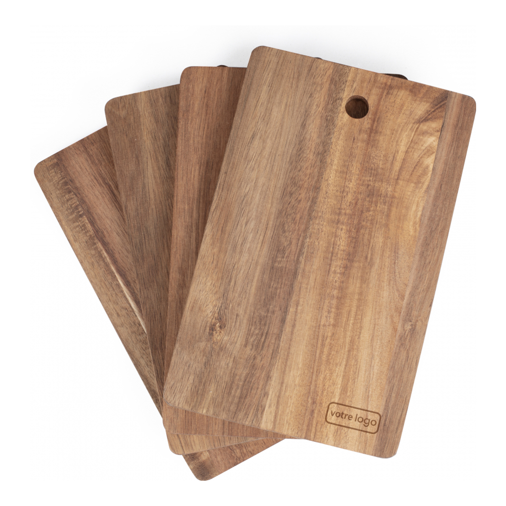 Set Of 4 Cutting Boards With Stand