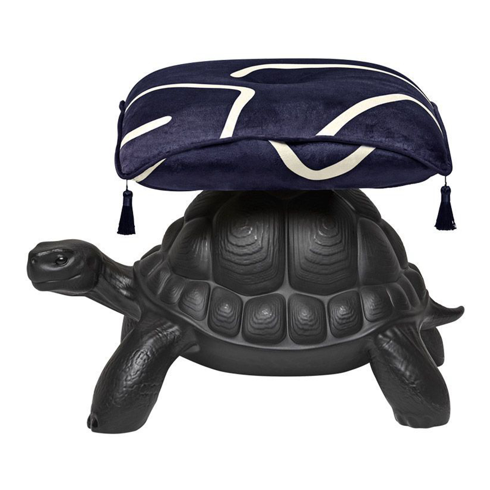'Turtle Carry' Pouf - 44 cm x 43 cm
